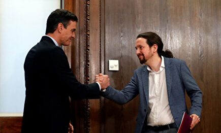 Sánchez e Iglesias |  EFE