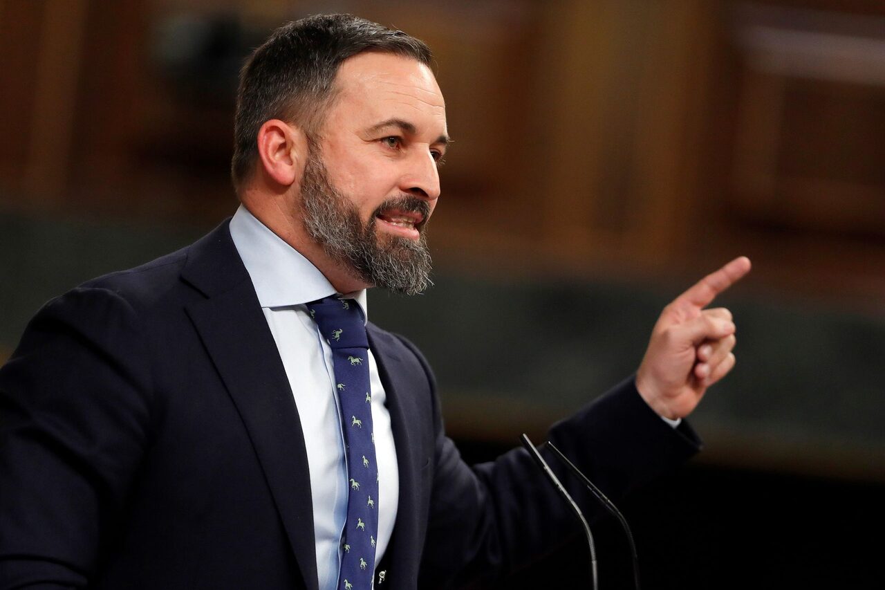 Santiago Abascal en el Congreso |  EFE