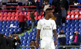 Vinícius se borra de los ejercicios y pasa olímpicamente de las órdenes del preparador físico