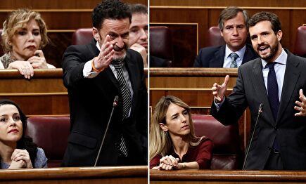 Pablo Casado reprende a la proetarra Aizpurua |  Imagen TV