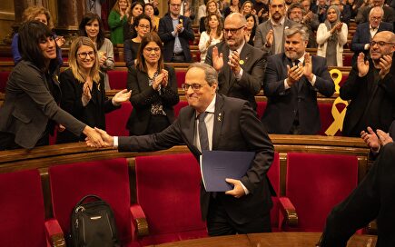 Tertulia de Federico: Torra ya no es diputado, ¿por qué sigue siendo presidente?	