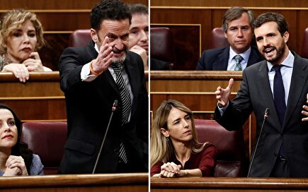 Casado y Bal estallan contra Bildu y Sánchez