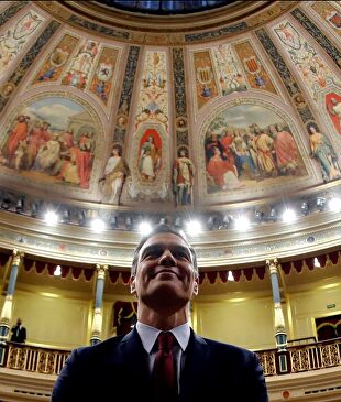 Pedro Sánchez, en el Congreso |  EFE