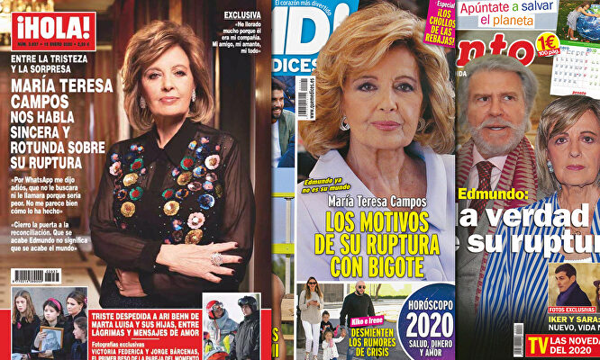 Rotunda exclusiva de María Teresa Campos: "Cierro la puerta a la reconciliación"