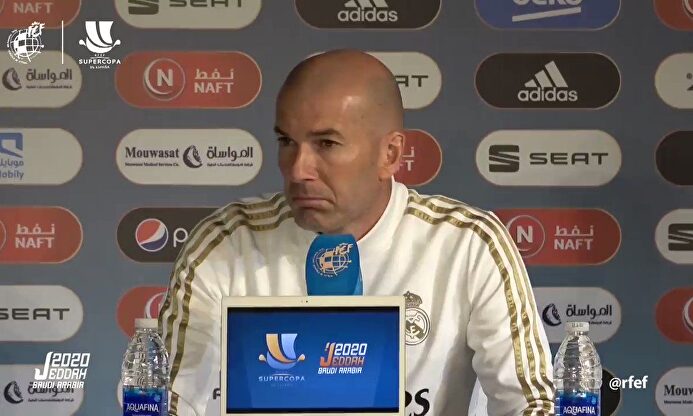 Zidane pone por las nubes a Luka Jovic: "Es muy bueno y va a meter muchos goles"