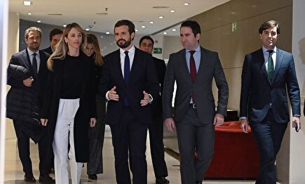 La cúpula del PP en una imagen de archivo.. | EFE
