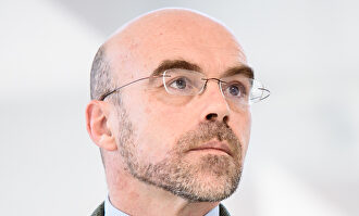 Jorge Buxadé, vicepresidente político de Vox, durante una entrevista con Libertad Digital | David Alonso Rincón