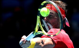 Rafa Nadal cedió ante Goffin. |  EFE