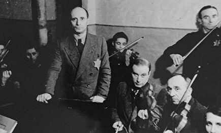 Miembros de la orquesta del gueto de Kovno |  Archivo