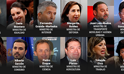 Sánchez pone a González Laya en Exteriores, Escrivá en Seguridad Social e Illa en Sanidad