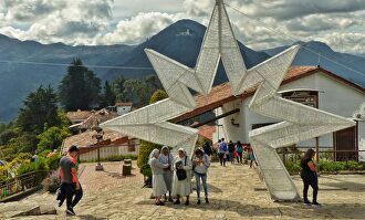 Una de las curiosidades de Bogotá. |  Kelu Robles