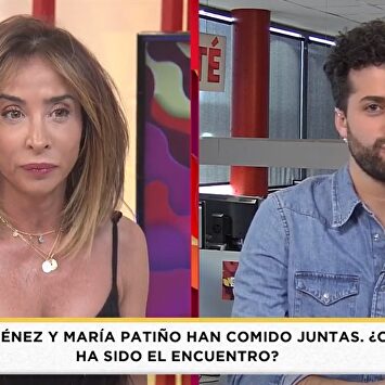 La presentadora dejó descolocado a su compañero |  Mediaset