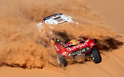 Carlos Sainz se perdió en el día de hoy. |  EFE