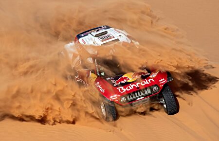 Carlos Sainz se perdió en el día de hoy. |  EFE