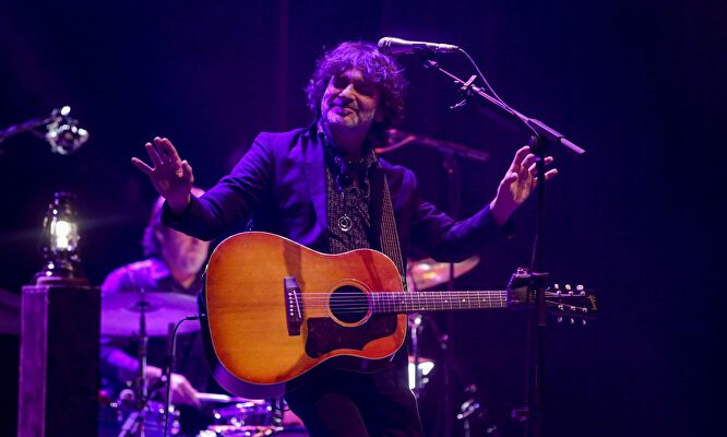 Quique González, durante su concierto en el Price |  Europa Press