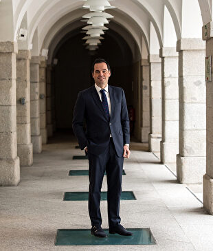 El vicepresidente de la Comunidad de Madrid, Ignacio Aguado, fotografiado para Libertad Digital. | David Alonso Rincón