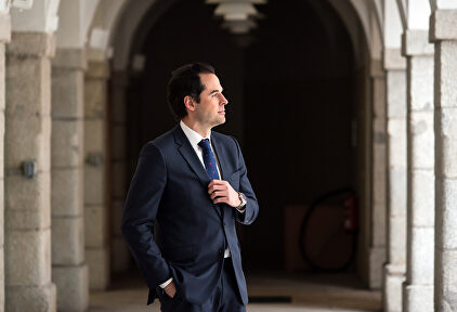 El vicepresidente de la Comunidad de Madrid, Ignacio Aguado, fotografiado para Libertad Digital. | David Alonso Rincón