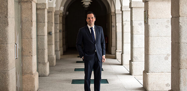 El vicepresidente de la Comunidad de Madrid, Ignacio Aguado, fotografiado para Libertad Digital. | David Alonso Rincón