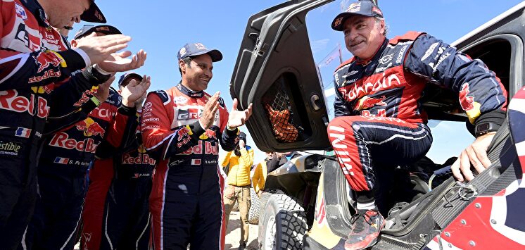 Nadie ha ganado el Dakar como lo ha hecho Carlos Sainz 