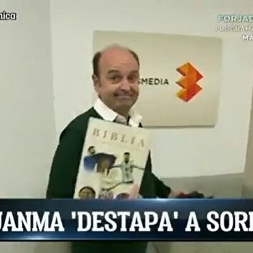 Juanma Rodríguez retrata a Cristóbal Soria en El Chiringuito por el Real Madrid-Sevilla