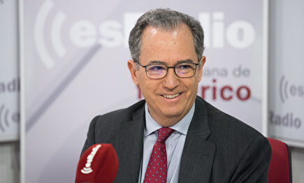 Enrique Ossorio, en un momento de la entrevista. |  David Alonso Rincón