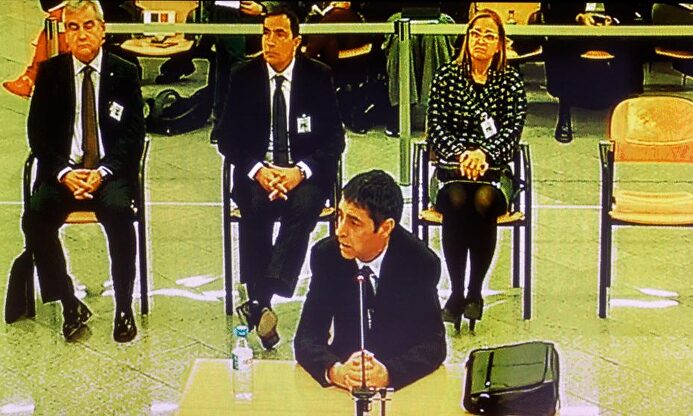 La declaración del mayor de los Mossos, José Luis Trapero | Youtube