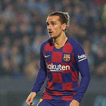 Antoine Griezmann, en acción ante el Ibiza. |  EFE