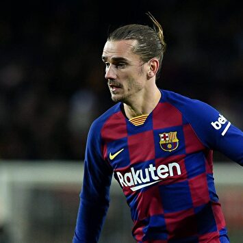 Antoine Griezmann con el Barcelona. |  EFE