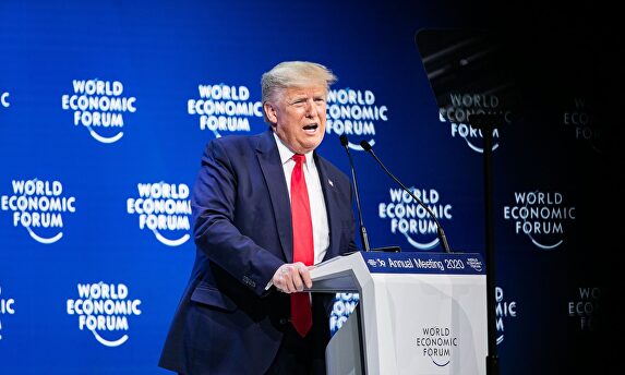 Donald Trump, en el Foro Económico de Davos |  Europa Press