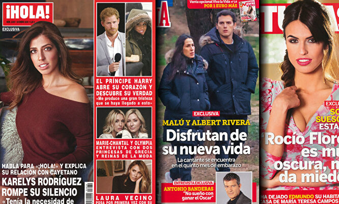 Karelys Rodríguez pide intimidad desde la portada del '¡Hola!'