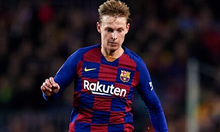 De Jong con el Barcelona. | EFE