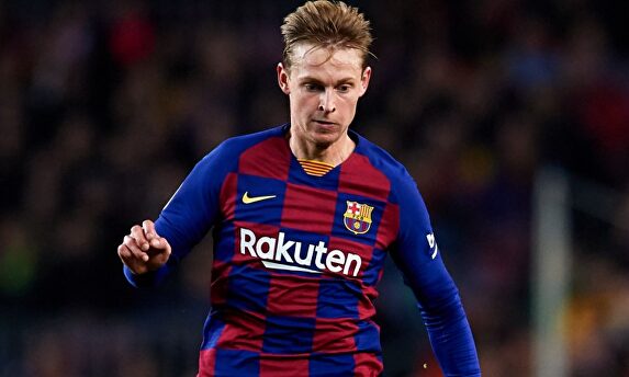 De Jong con el Barcelona. | EFE