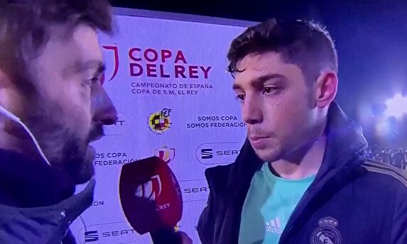 La lección de Fede Valverde tras el Unionistas-Real Madrid