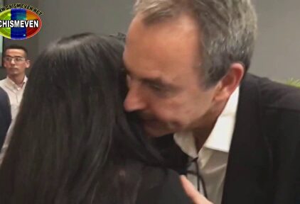 Así se despide Delcy Rodríguez de Zapatero: "Ciao mi príncipe"
