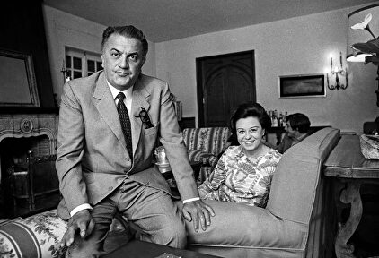 Fellini y Giulietta Massina |  Cordon Press