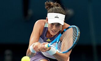 Garbiñe Muguruza ya está en cuartos de final del Abierto de Australia. |  EFE