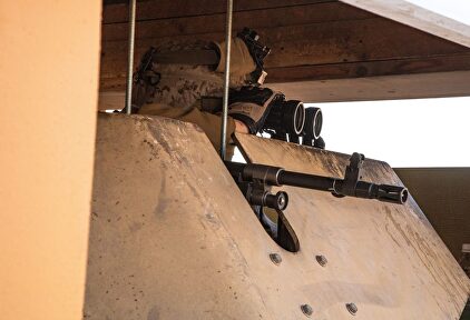 Soldado estadounidense en la Zona Verde de Bagdad |  Europa Press