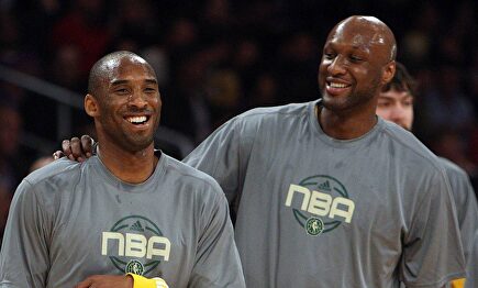 Kobe Bryant, junto a Lamar Odom. |  Cordon Press