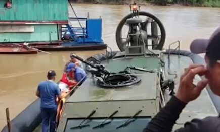 Rescate de las cuatro personas halladas en la Amazonía. |  Imagen TV