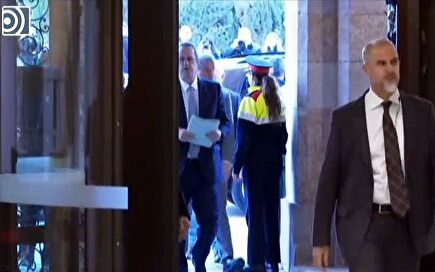 Los golpistas, recibidos por Torrent y Torra entre aplausos y gritos de libertad