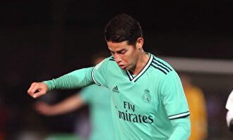 James Rodríguez, fuera de la lista de Zidane para el partido en el Nuevo Los Cármenes. | EFE