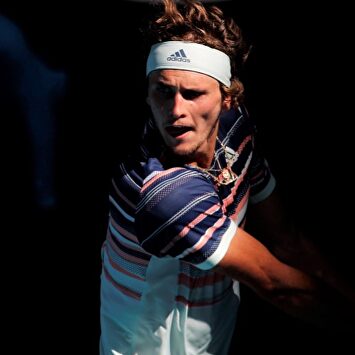 Alexander Zverev, durante su partido de cuartos ante Stan Wawrinka. | EFE