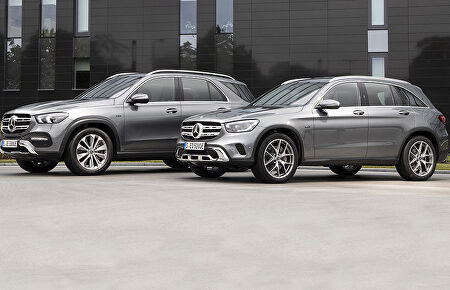 Mercedes GLC 300e y GLE 300de: híbridos enchufables