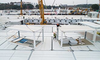 El impresionante hospital para el coronavirus que China ha edificado en sólo dos semanas