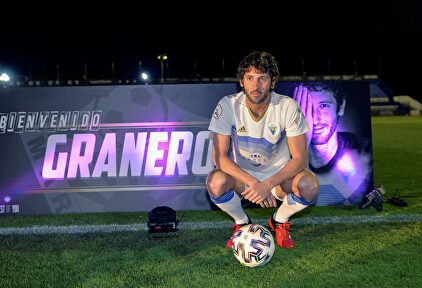 Esteban Granero, durante su presentación con el Marbella. |  EFE