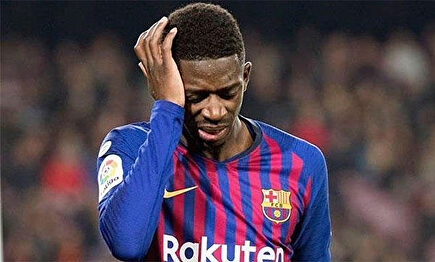 Dembélé se ha perdido 63 partidos oficiales desde su llegada al Barcelona |  Cordon Press