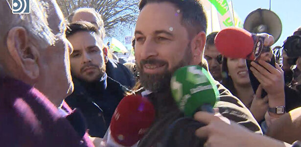 Los agricultores agradecen el apoyo de Abascal ante el malestar de los líderes sindicales