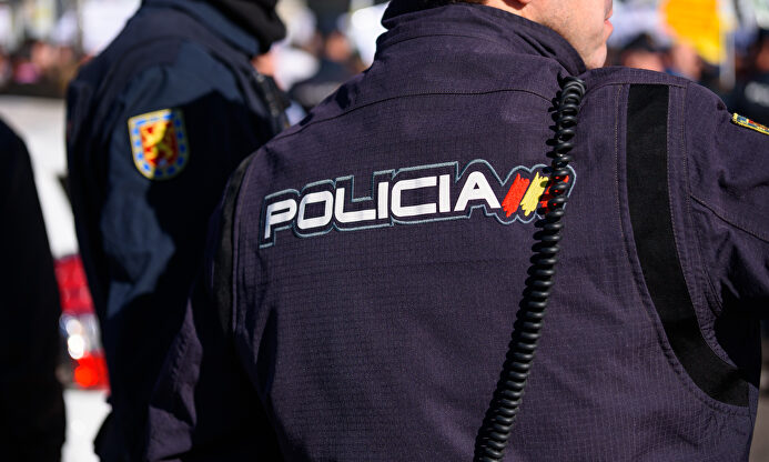 Agente de la Policía Nacional. | David Alonso Rincón