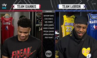 LeBron James y Antetokounmpo eligen sus equipos del All Star NBA 