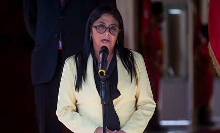 Delcy Rodríguez, nº 2 del régimen de Nicolás Maduro. | EFE